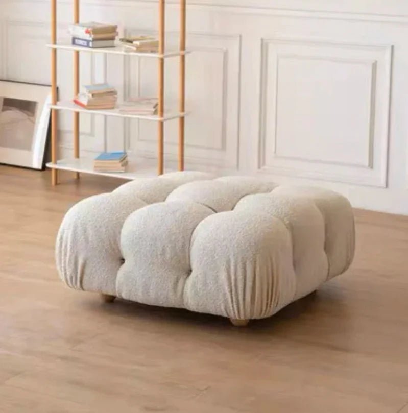 Canapé Minita | Velours ou bouclé | Modulable - Les Trouvailles de JustineNisu HomePoufBouclé