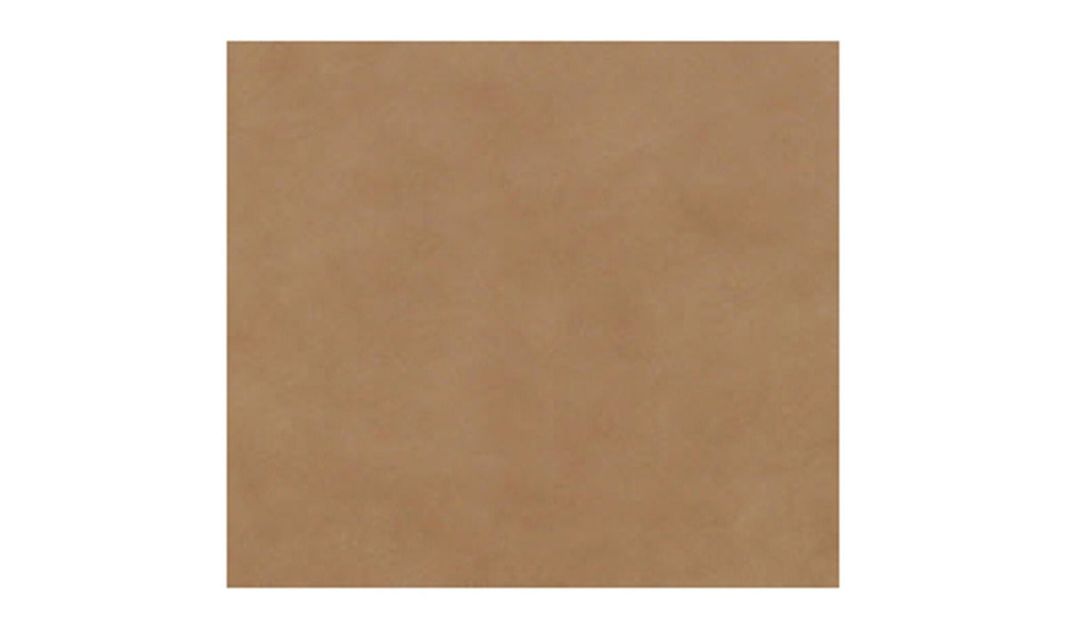 Revêtement en cuir pleine fleur tan, texture mate et coutures fines