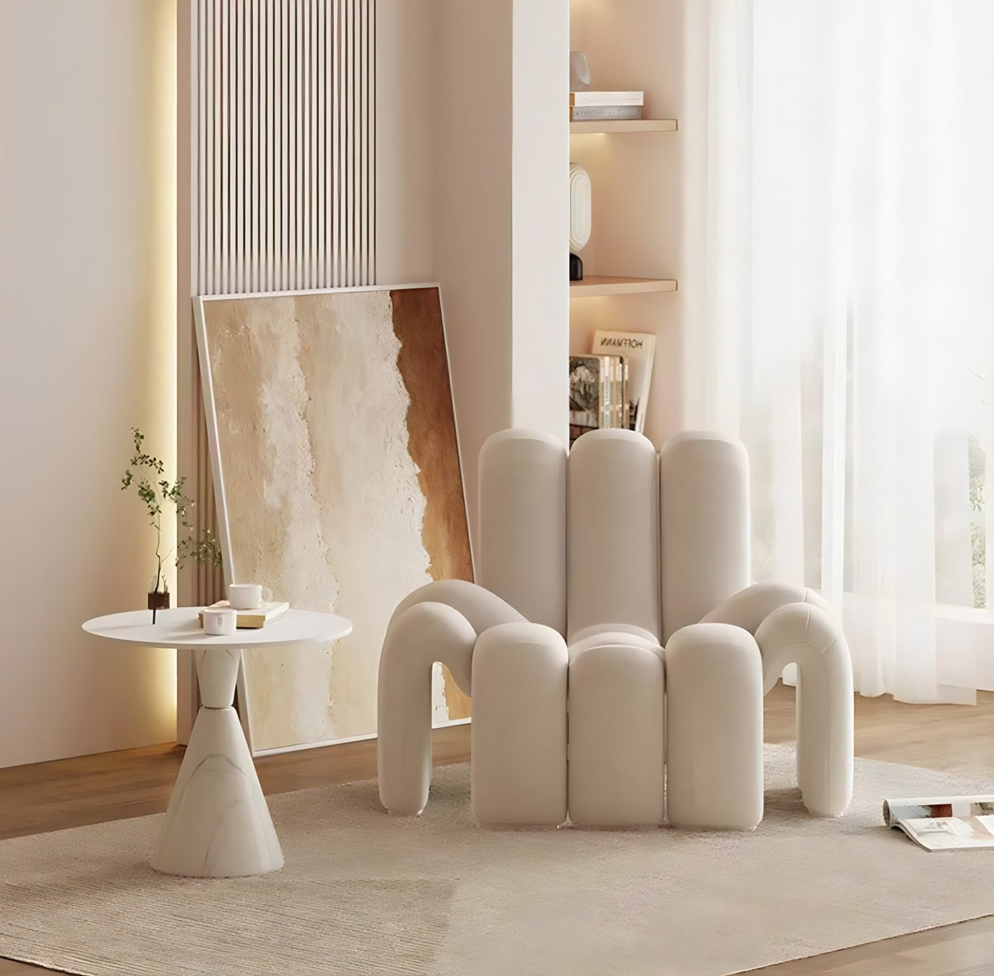 Chaise Nimo - Les Trouvailles de JustineChairNisu HomeCrème