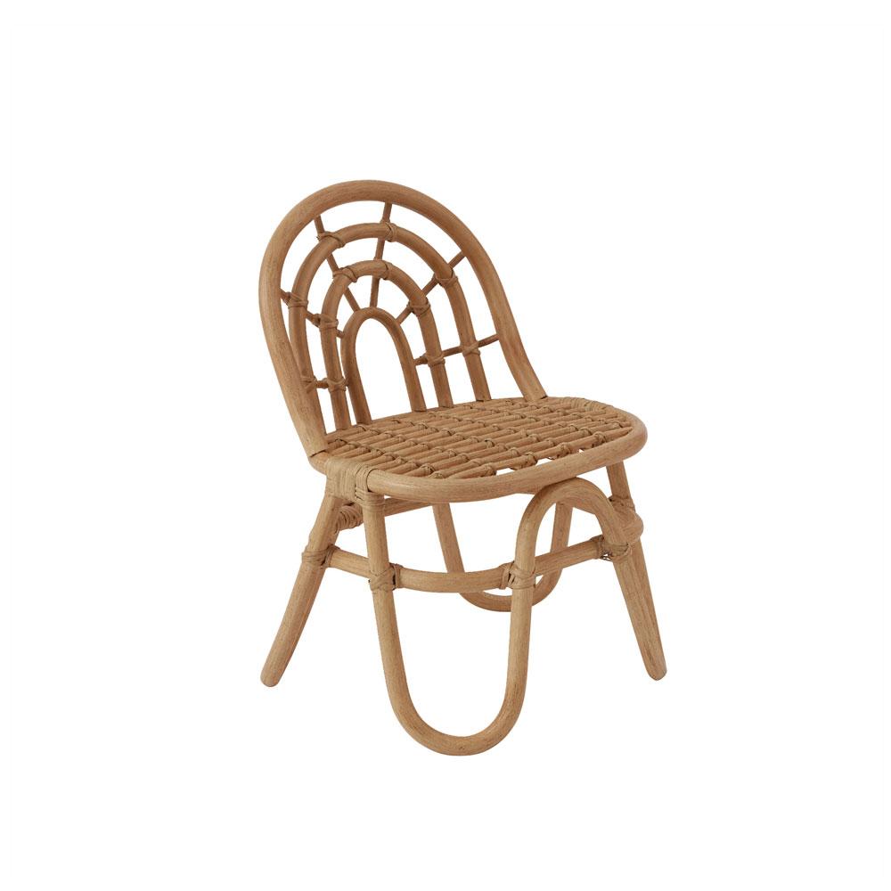 Chaise Rainbow Mini en rotin naturel pour enfant par OYOY MINI