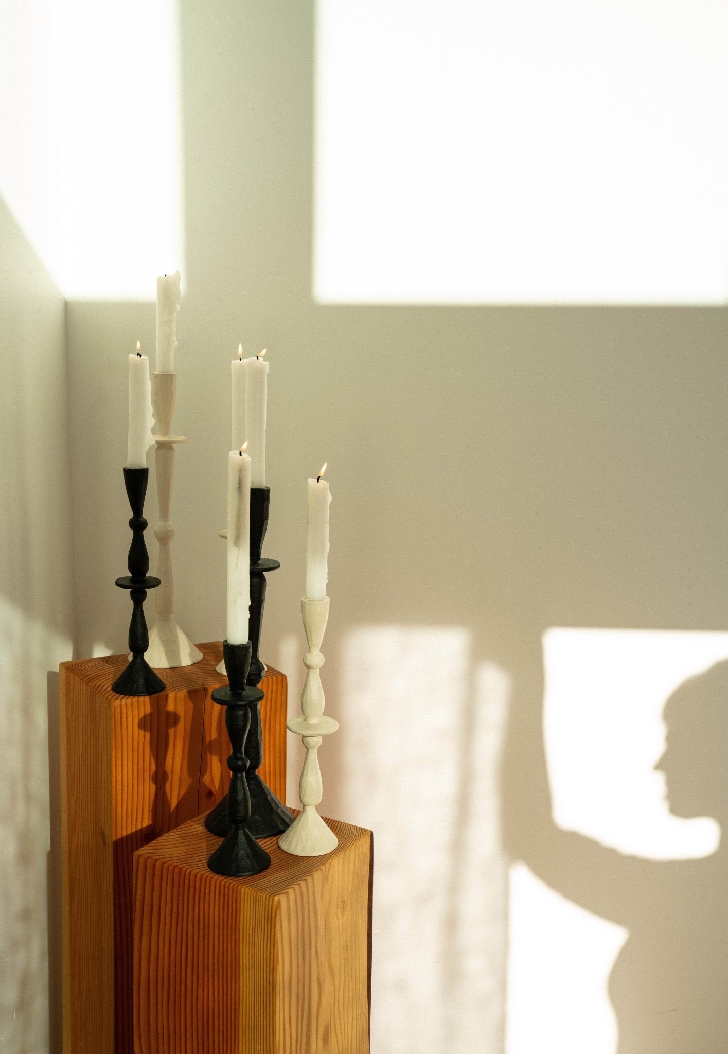 Chandelier Imani | Format Moyen | Aluminium Forgé à la Main - Les Trouvailles de JustineIndaba Home