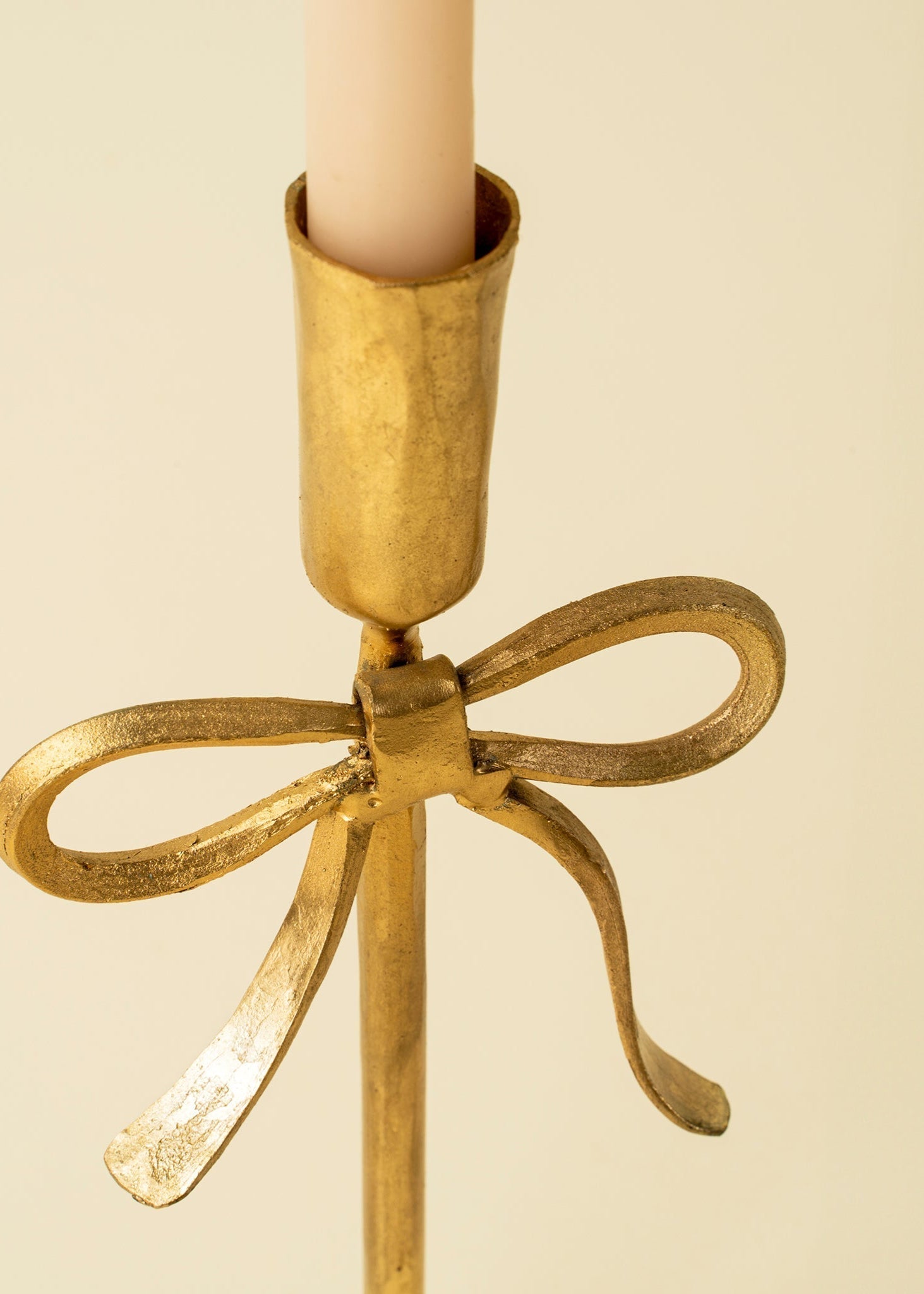 Chandeliers Bow Forged | Ensemble de 2 | Doré - Les Trouvailles de JustineClementine Home Floral Gift