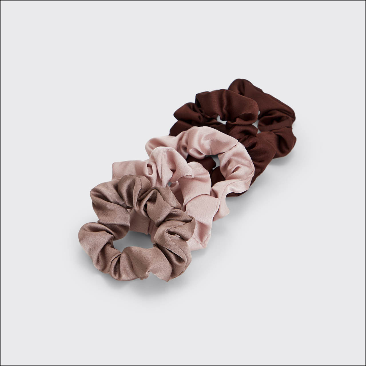 Chouchous de Nuit en Satin | Ensemble de 5 - Les Trouvailles de JustineClementine Home Floral Gift