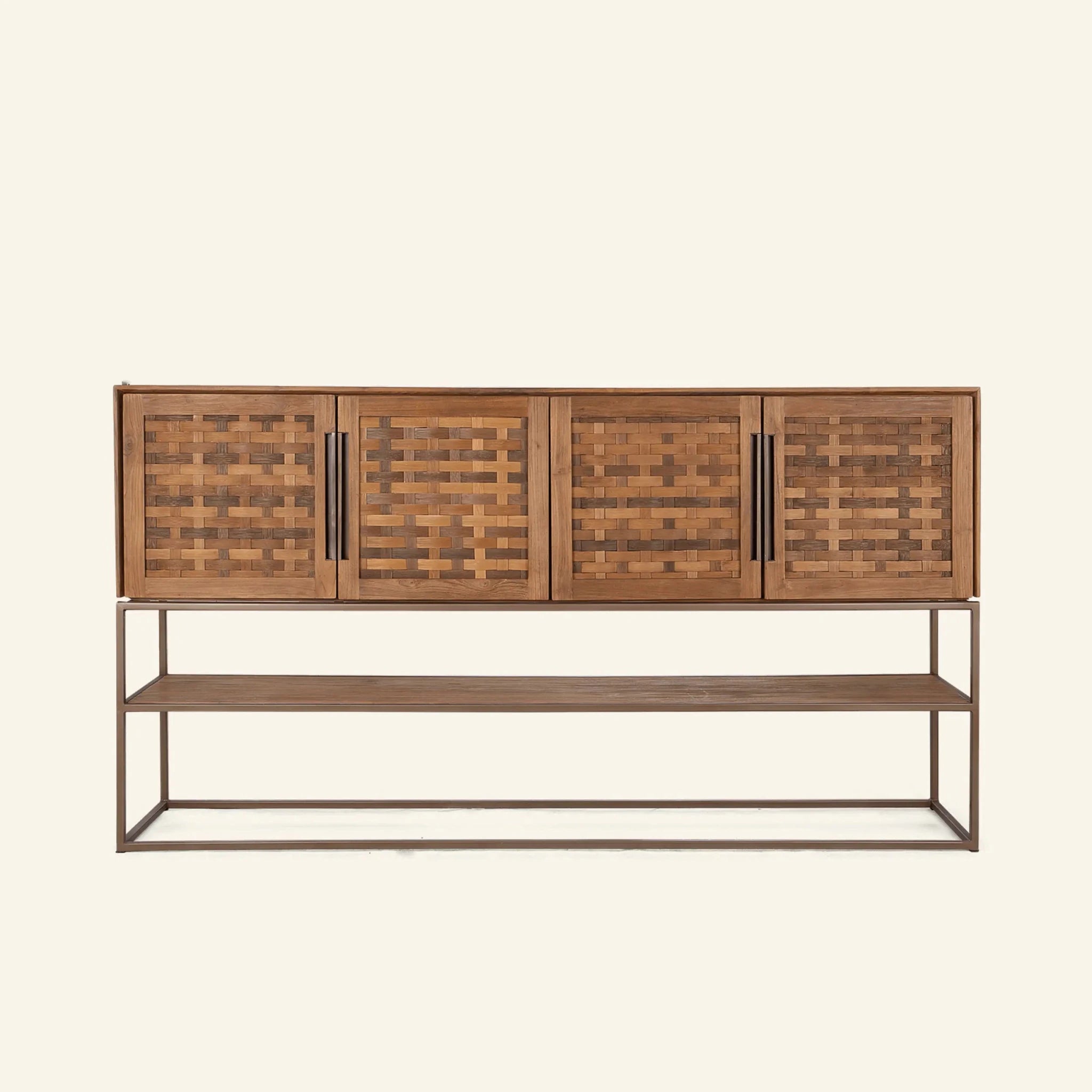 Commode Haute Karma Pure à 4 Portes et 1 Étagère Ouverte | Fait à la main | dBodhi - Les Trouvailles de JustineCommodesCRUSOË