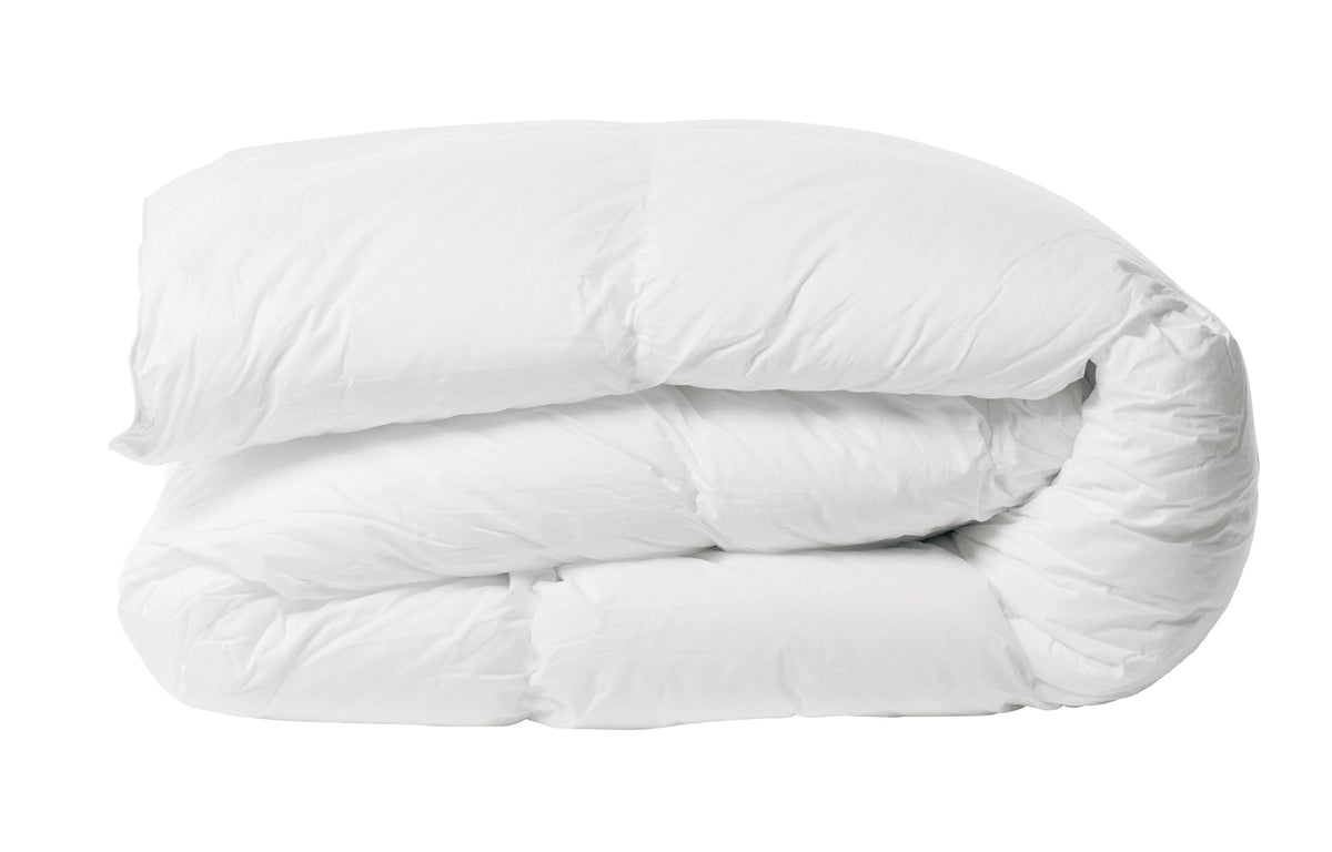 Couette d’hiver en microfibre blanche | Jumeau, Queen, King