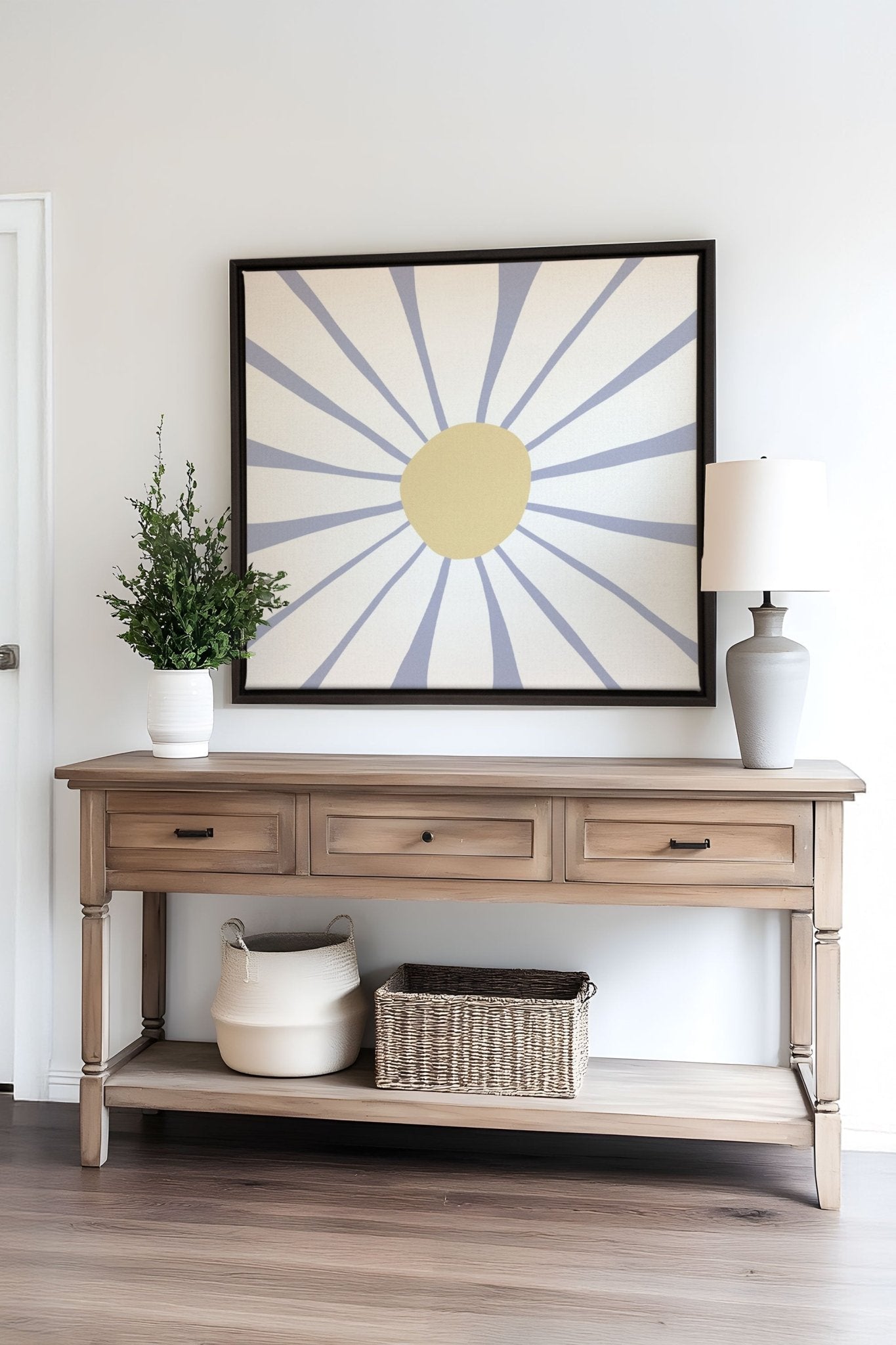 DAISY DREAM, Oeuvre sur toile étirée - Les Trouvailles de JustinecanvasOleka Canvas18x18Noir