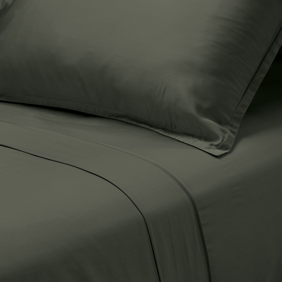 Ensemble de draps olive | Rayonne de fibre de bambou | Queen ou King