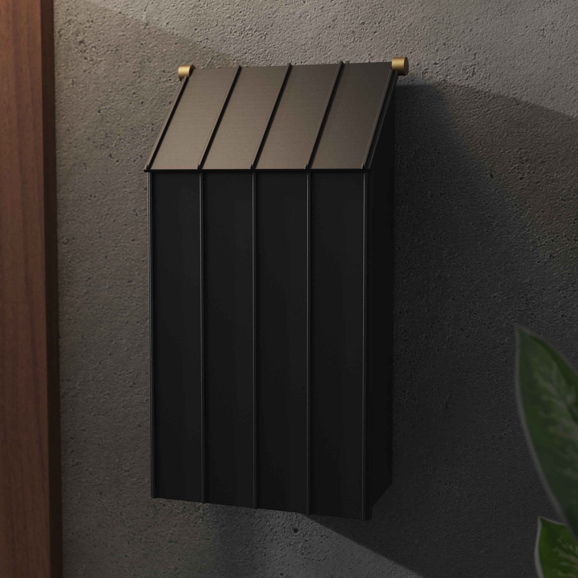 Oslo 1787 | Boîte aux lettres verticale murale | Aluminium moulé | Design épuré | SNOC