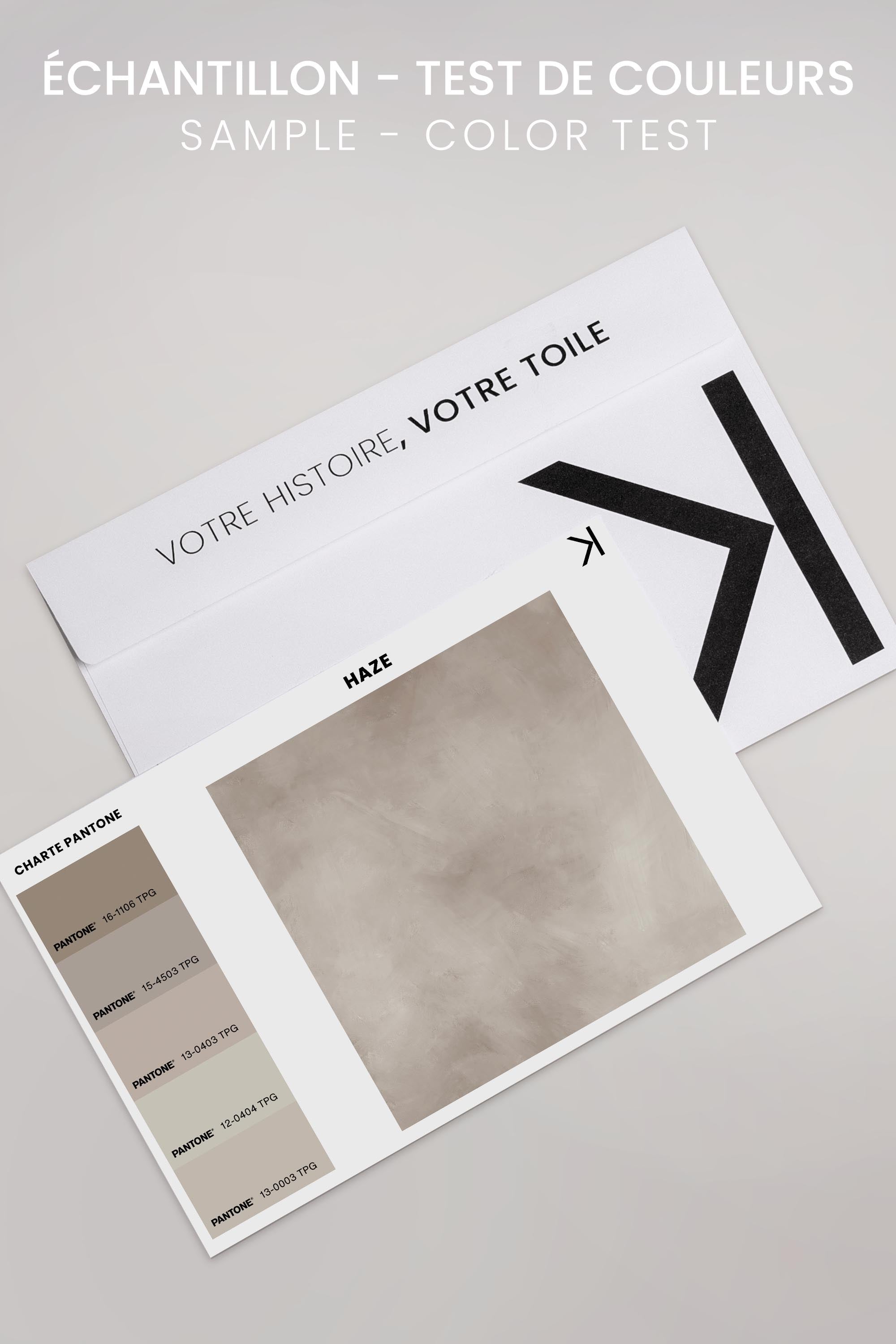 HAZES, Oeuvre sur toile étirée