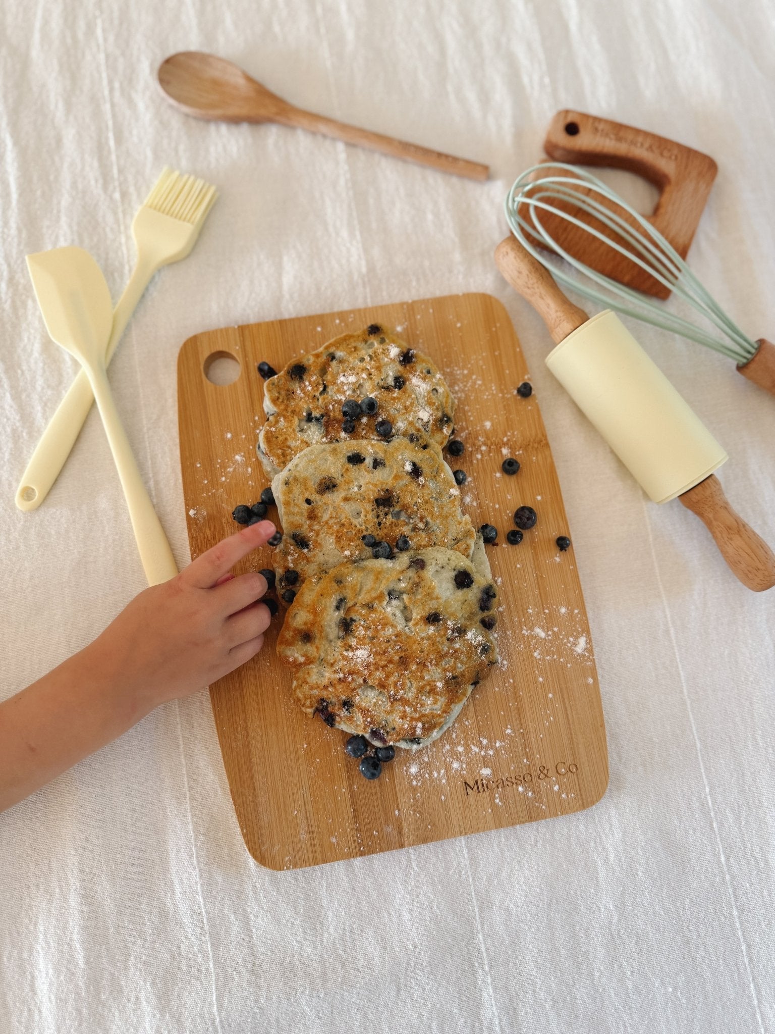 Ensemble mini - chef 7 - en - 1 - Les Trouvailles de JustineBébés et tout - petitsMicassoandcoSauge douce