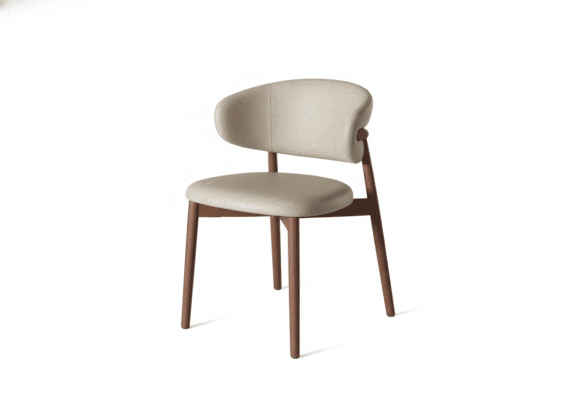 Ensemble table et chaises ovales Tokyo | Bois de frêne massif - Les Trouvailles de Justinedining setAltera