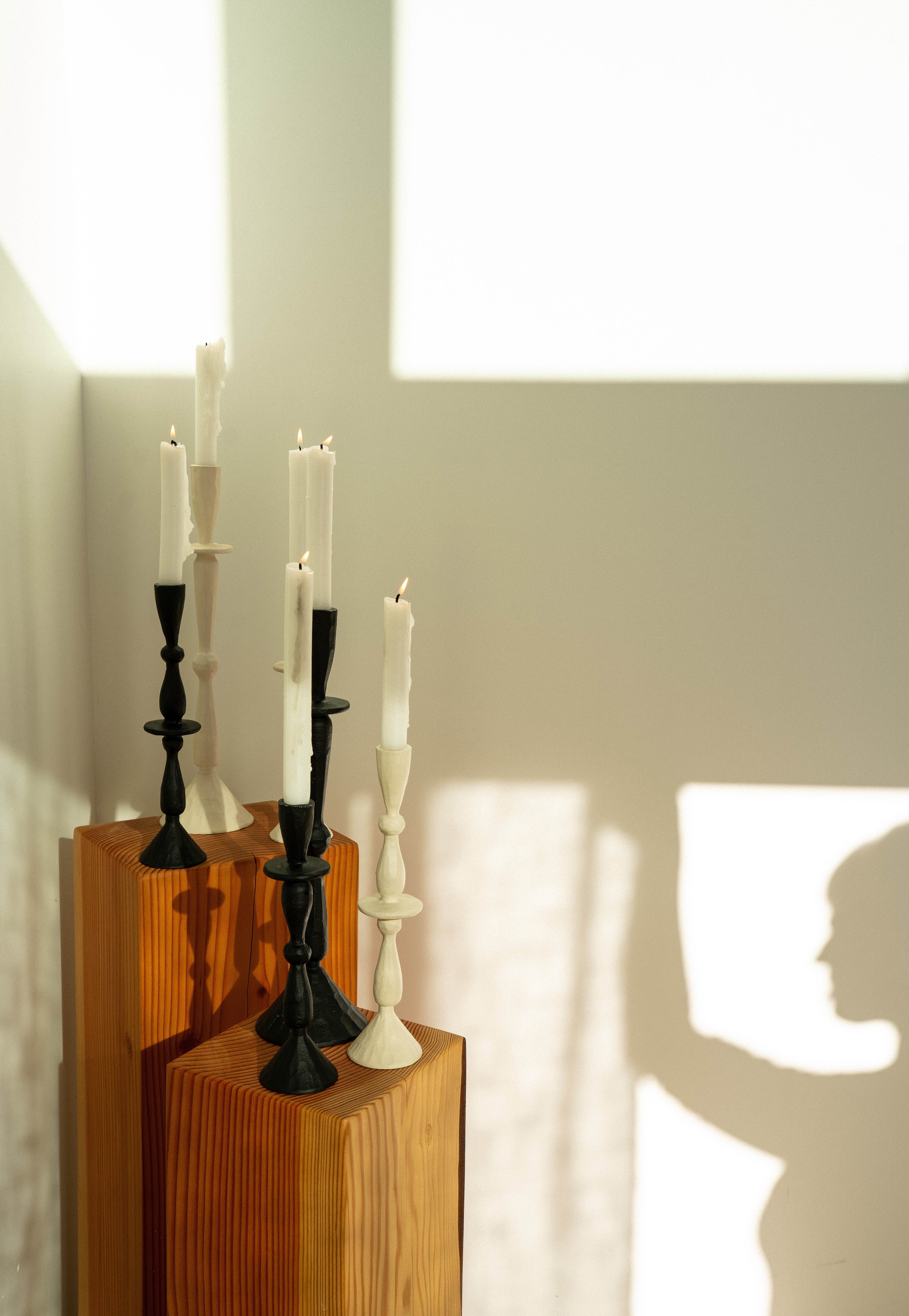 Chandelier Imani | Format Moyen | Aluminium Forgé à la Main