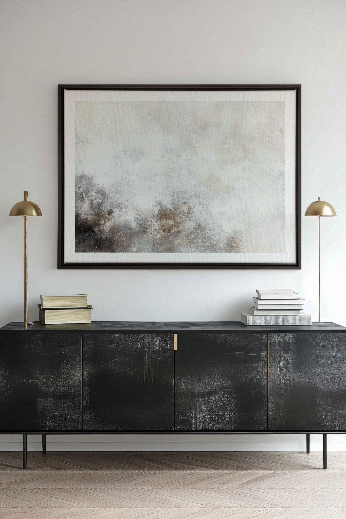 FADED ESSENCE, Oeuvre sur toile étirée - Les Trouvailles de JustinecanvasOleka Canvas16x12Noir