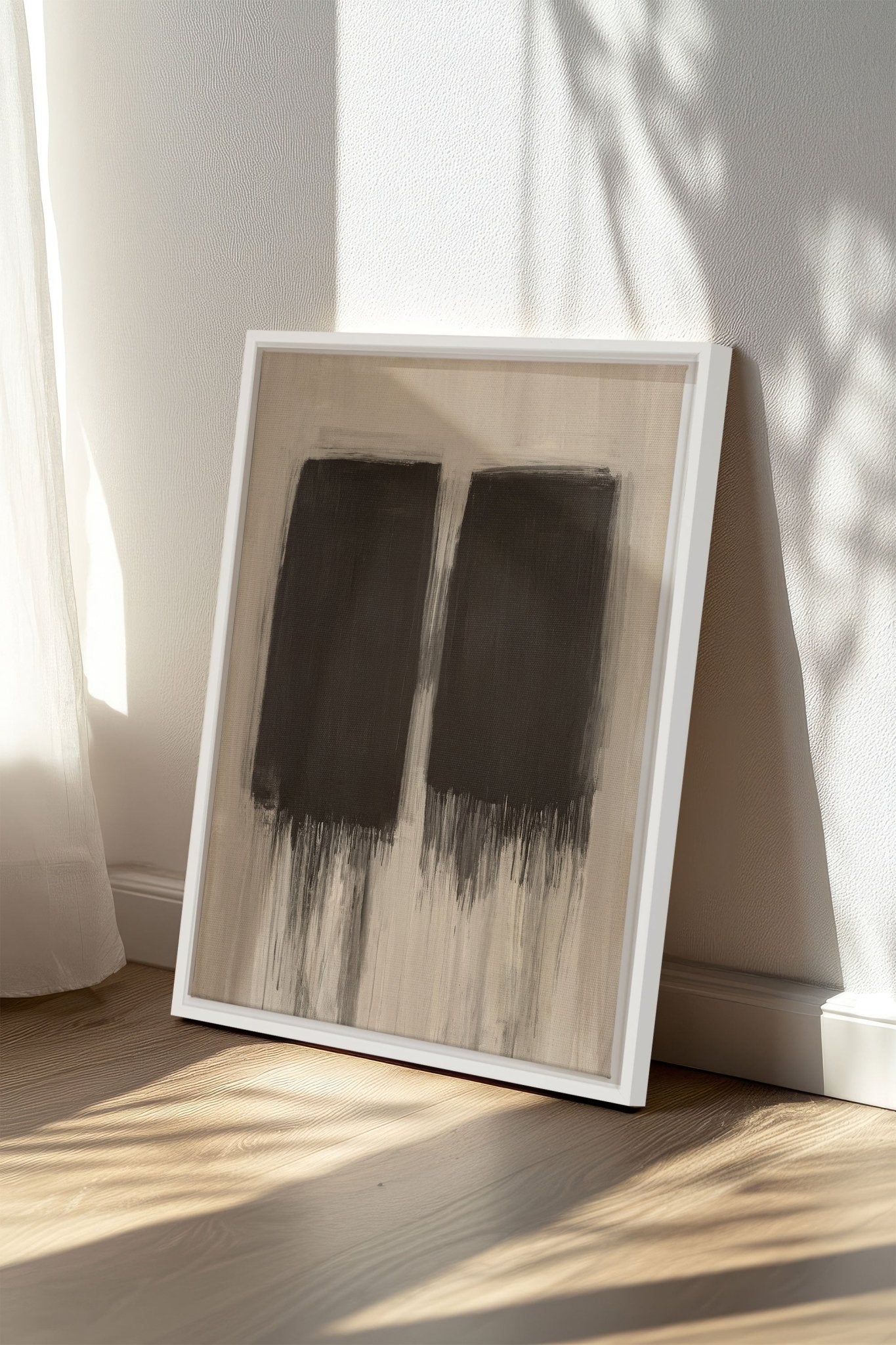 FADING SHADOWS, Oeuvre sur toile étirée - Les Trouvailles de JustinecanvasOleka Canvas12x16Blanc