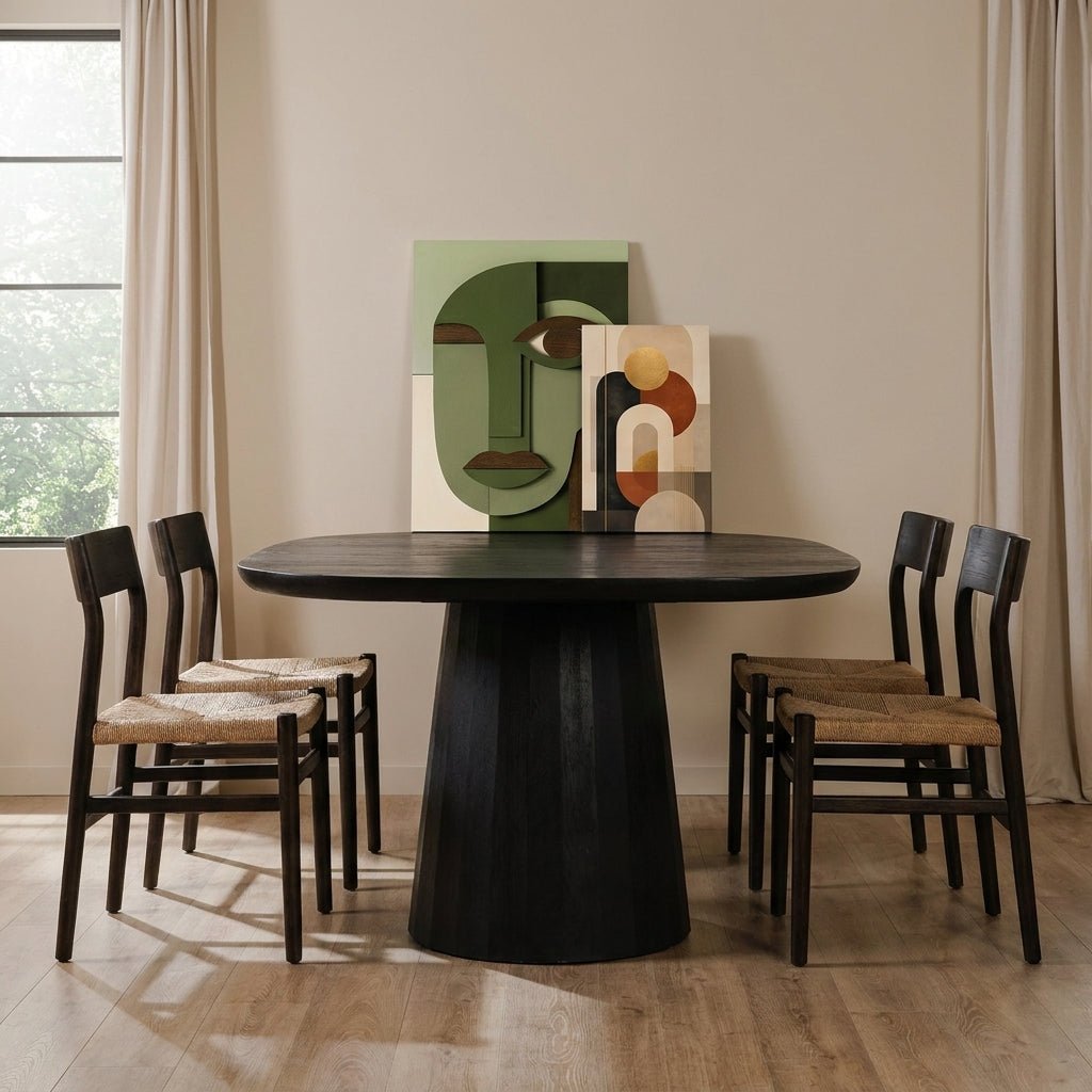 Table de salle à manger ronde Fenwick | Acacia massif