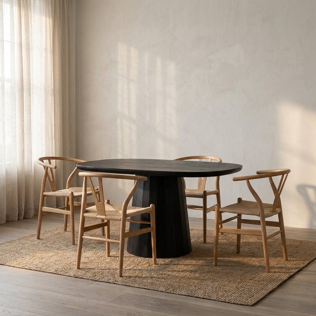 Table de salle à manger ronde Fenwick | Acacia massif