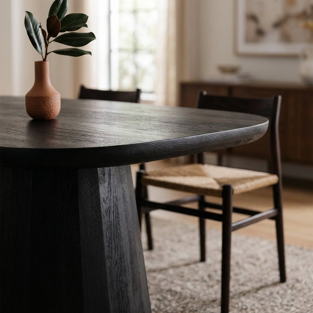 Table de salle à manger ronde Fenwick | Acacia massif