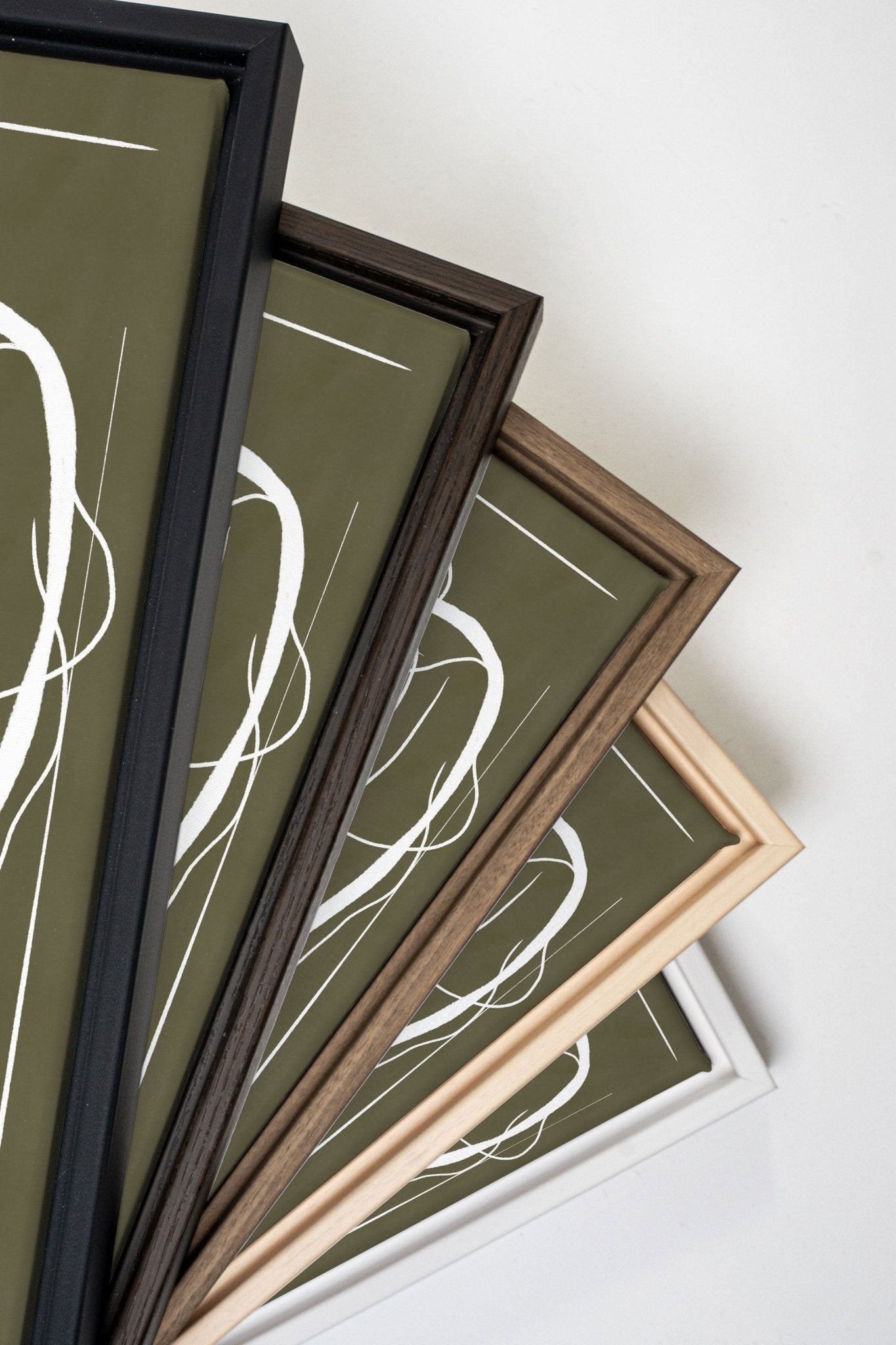 FLOWING HARMONY, Oeuvre sur toile étirée - Les Trouvailles de JustinecanvasOleka Canvas16x32Sans Cadre - Monté Galerie