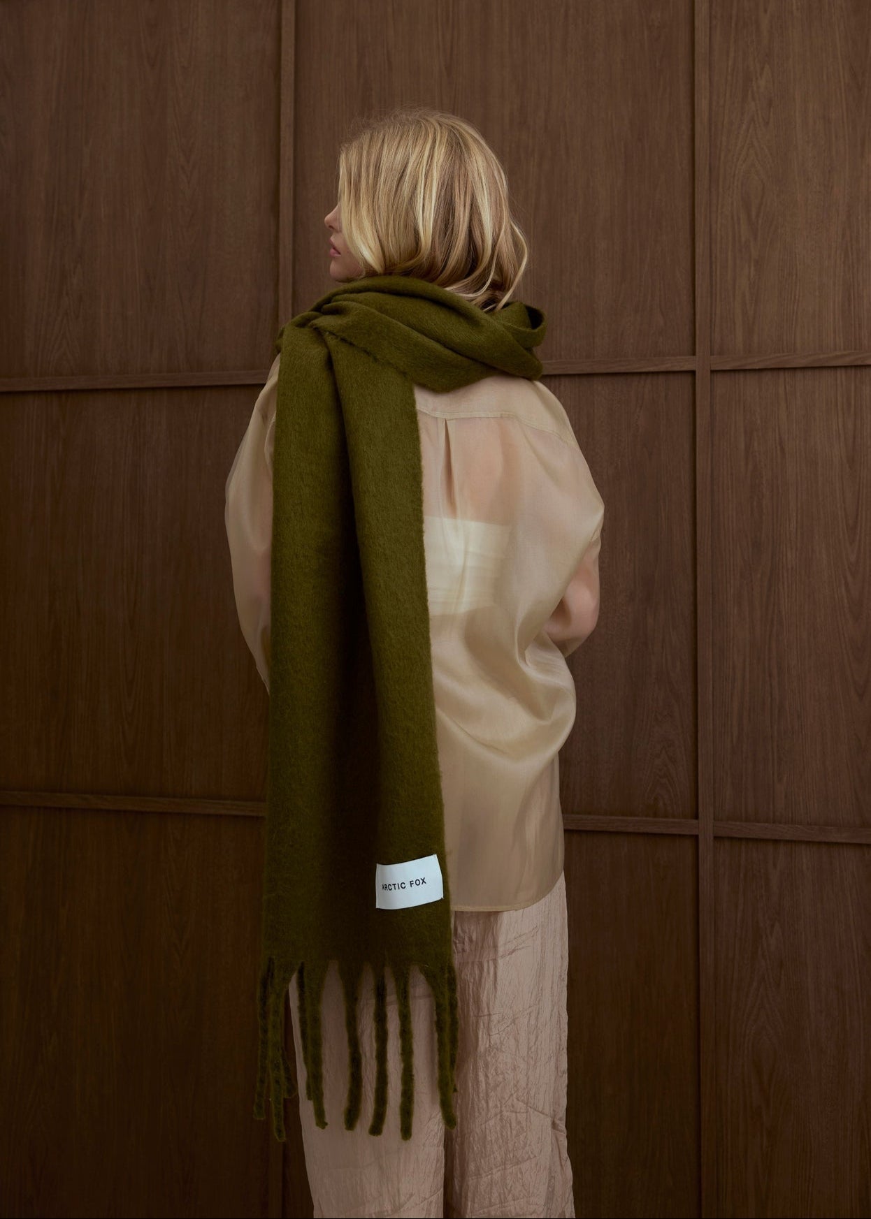 Foulard Reykjavik | Vert varech - Les Trouvailles de JustineClementine Home Floral Gift