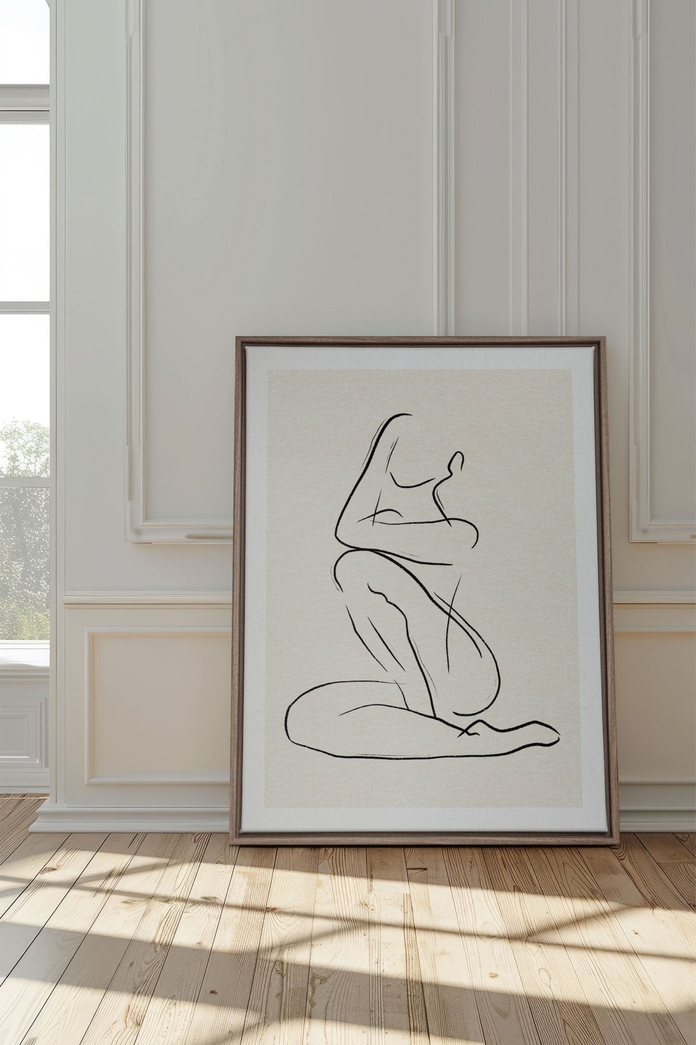 GESTURE OF PEACE, Oeuvre sur toile étirée - Les Trouvailles de JustinecanvasOleka Canvas12x16Bois Oak