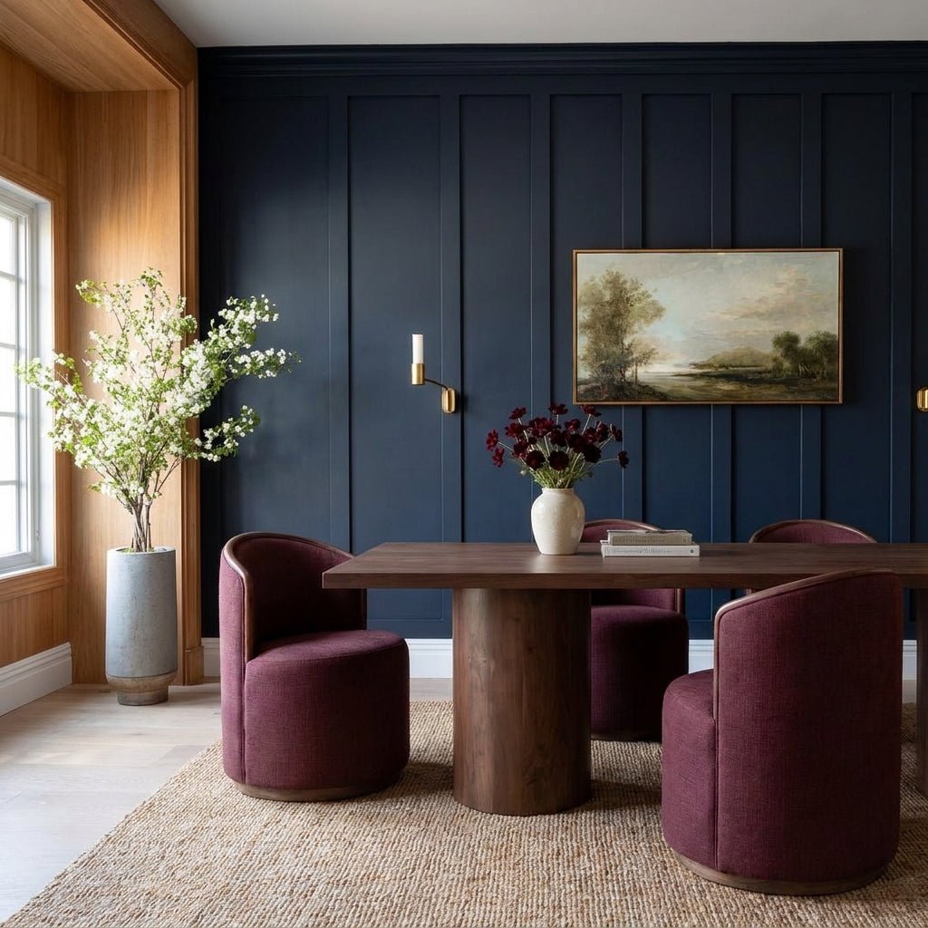 Halden Dining Table | Recycled neem wood | Seats 8 to 10