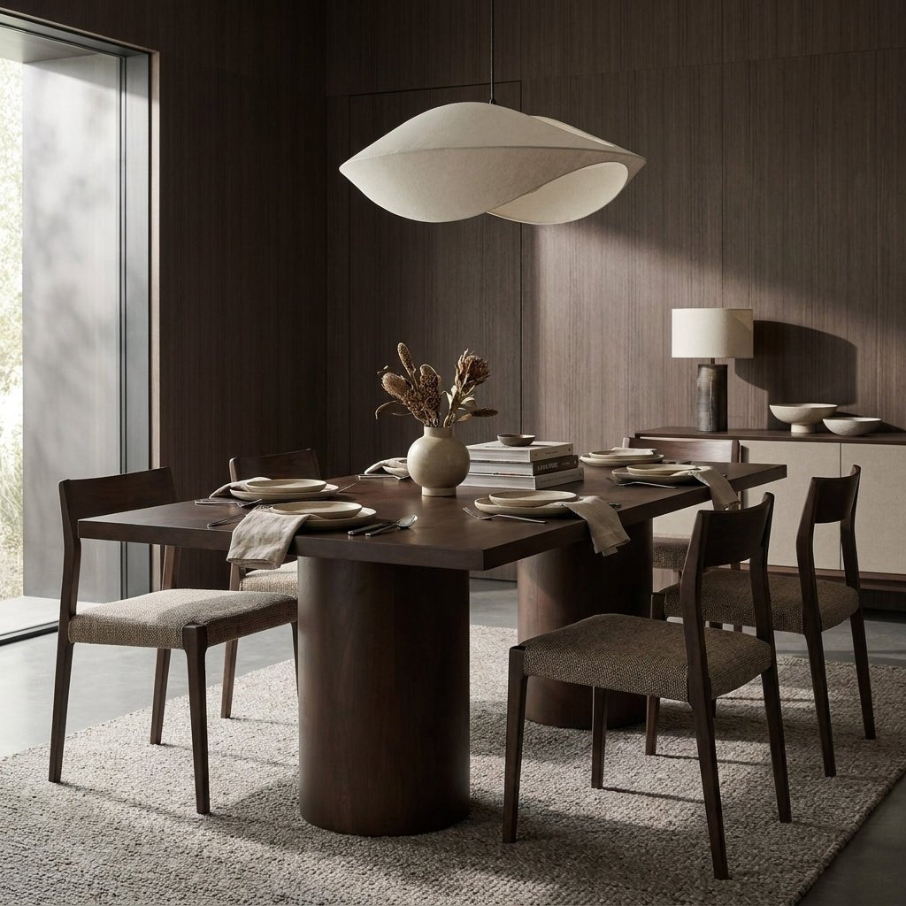Halden Dining Table | Recycled neem wood | Seats 8 to 10