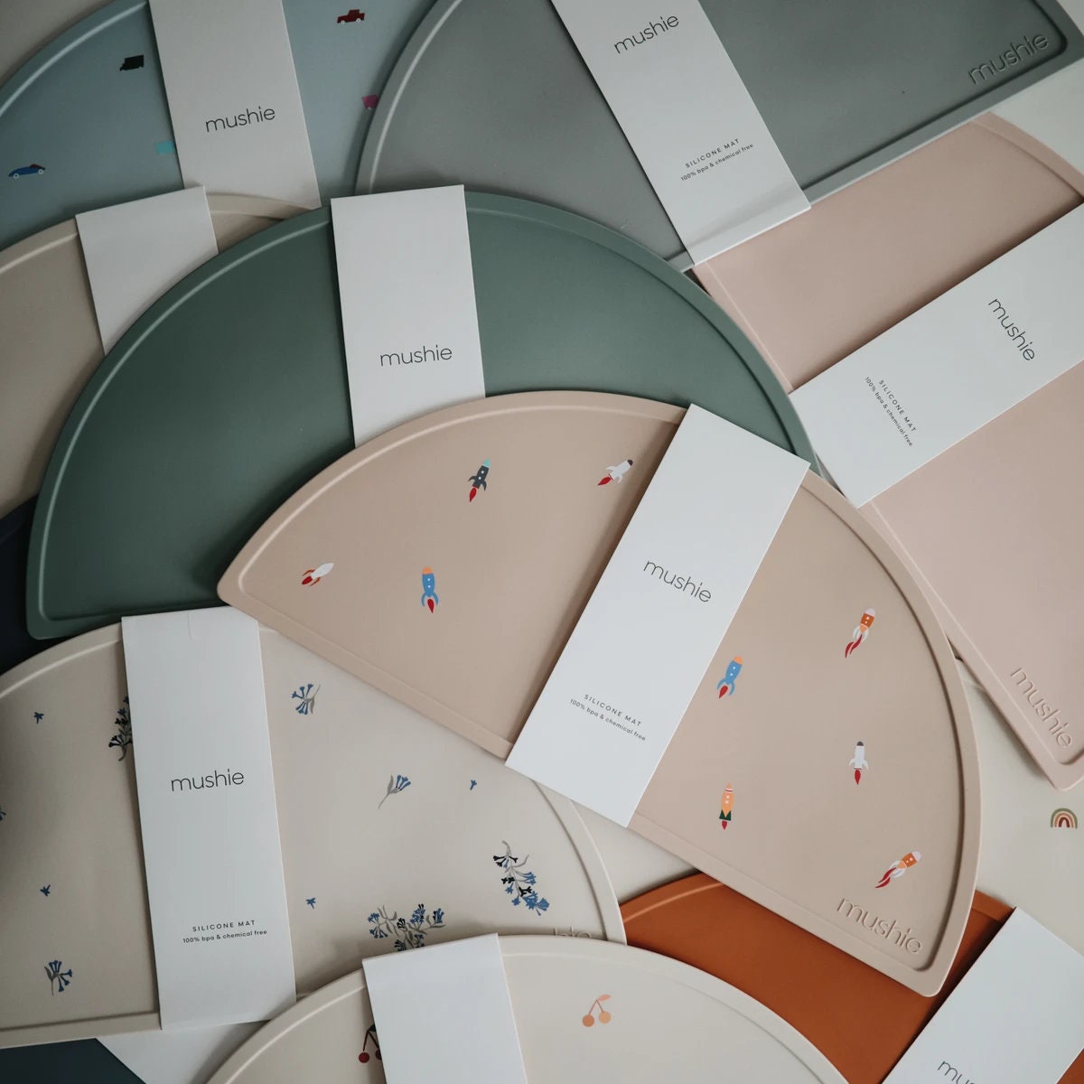 Nappron de table en silicone pour bébé | Sans BPA | Vaisselle enfant