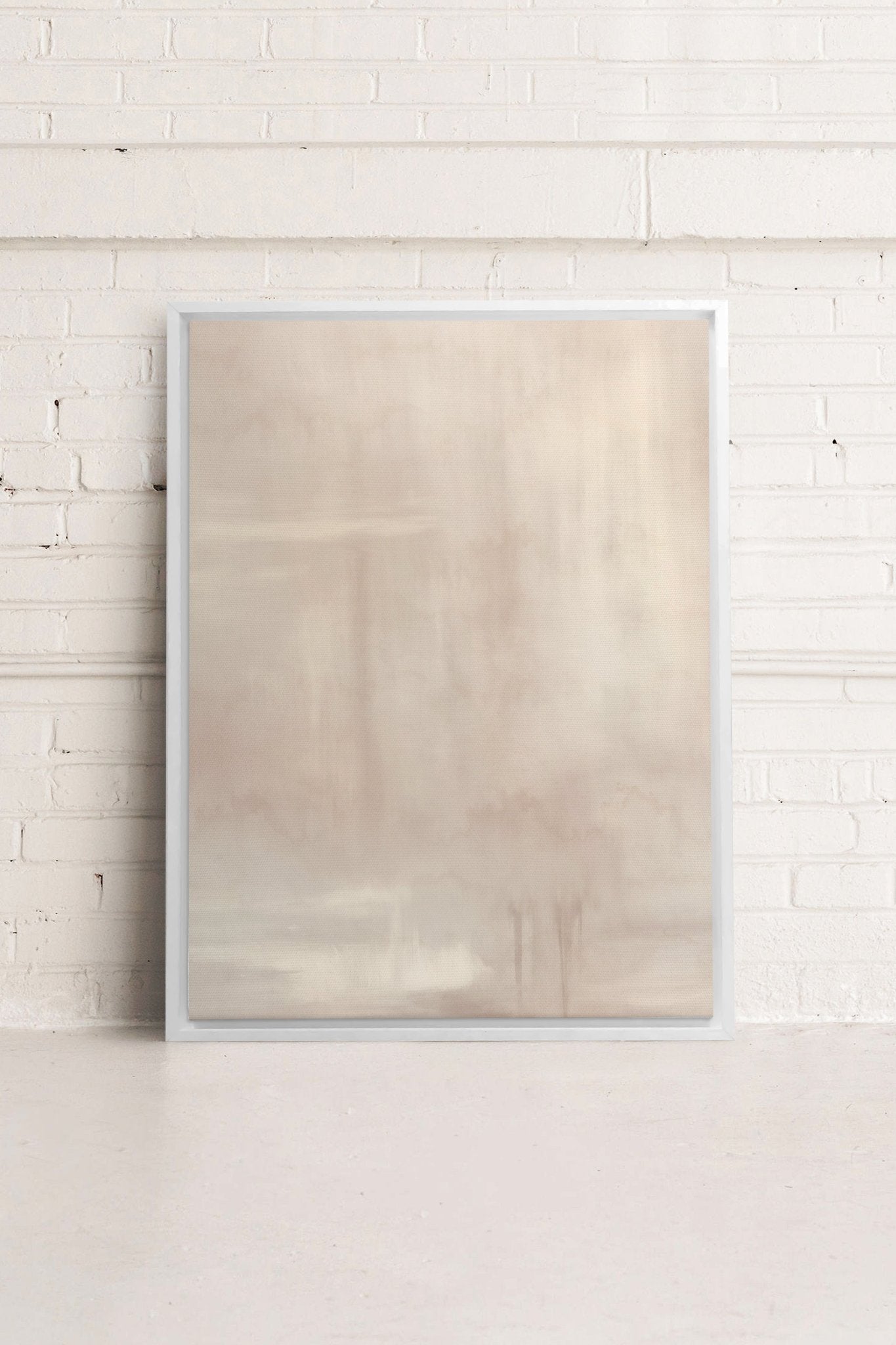 ILLUMI, Oeuvre sur toile étirée - Les Trouvailles de JustineDernière chanceOleka Canvas9x12Blanc