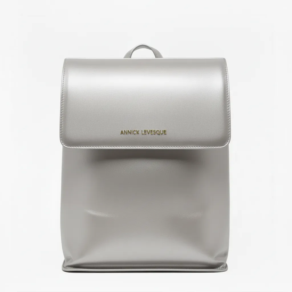 Sac à dos Antoinette en cuir perlé pour ordinateur portable