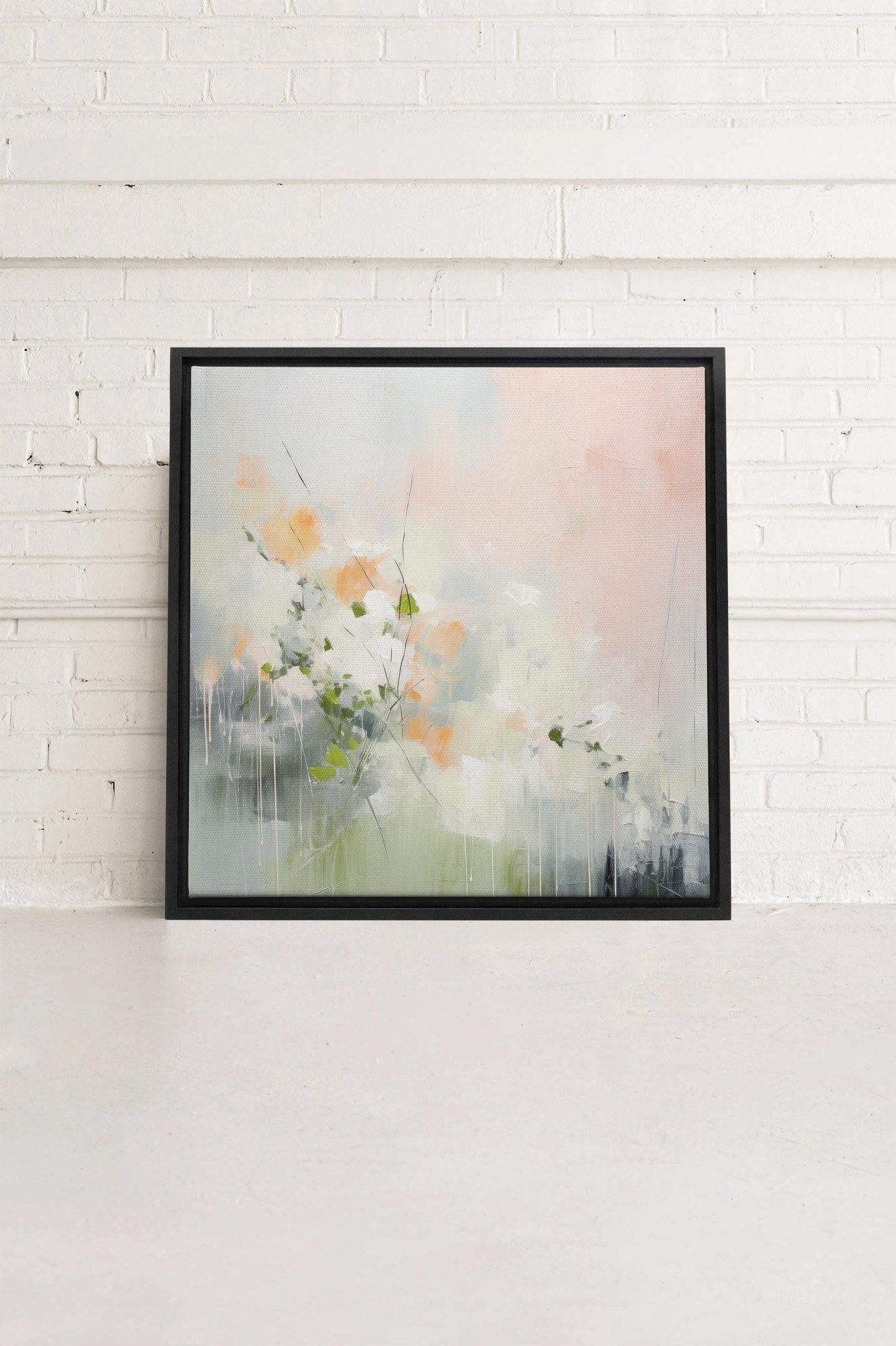 INFINITE PERSPECTIVES, Oeuvre sur toile étiré - Les Trouvailles de JustineDernière chanceOleka Canvas18x18Noir