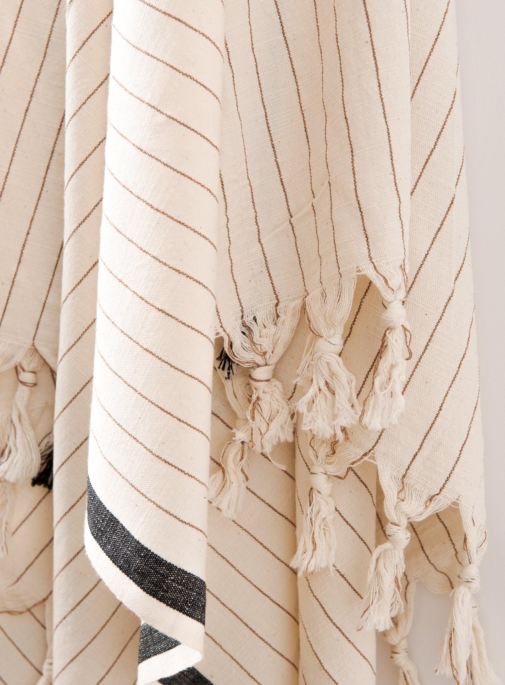 Serviette de bain turque | Tissée à la main | Ipek