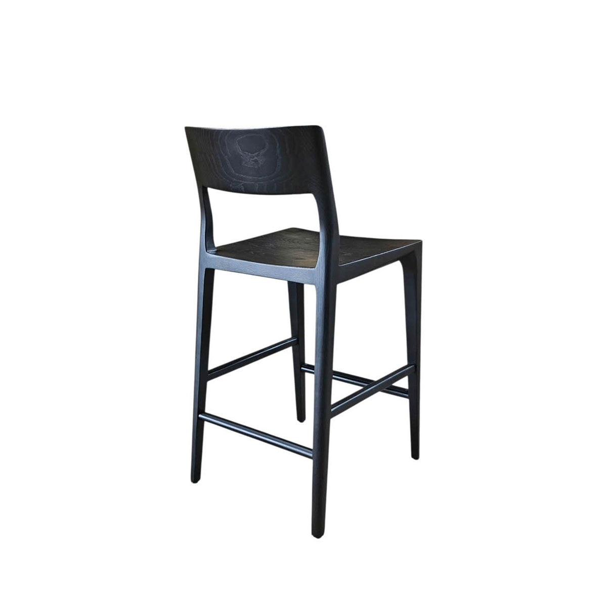 Tabouret de comptoir Jarvis | Frêne massif | 3 finis disponibles