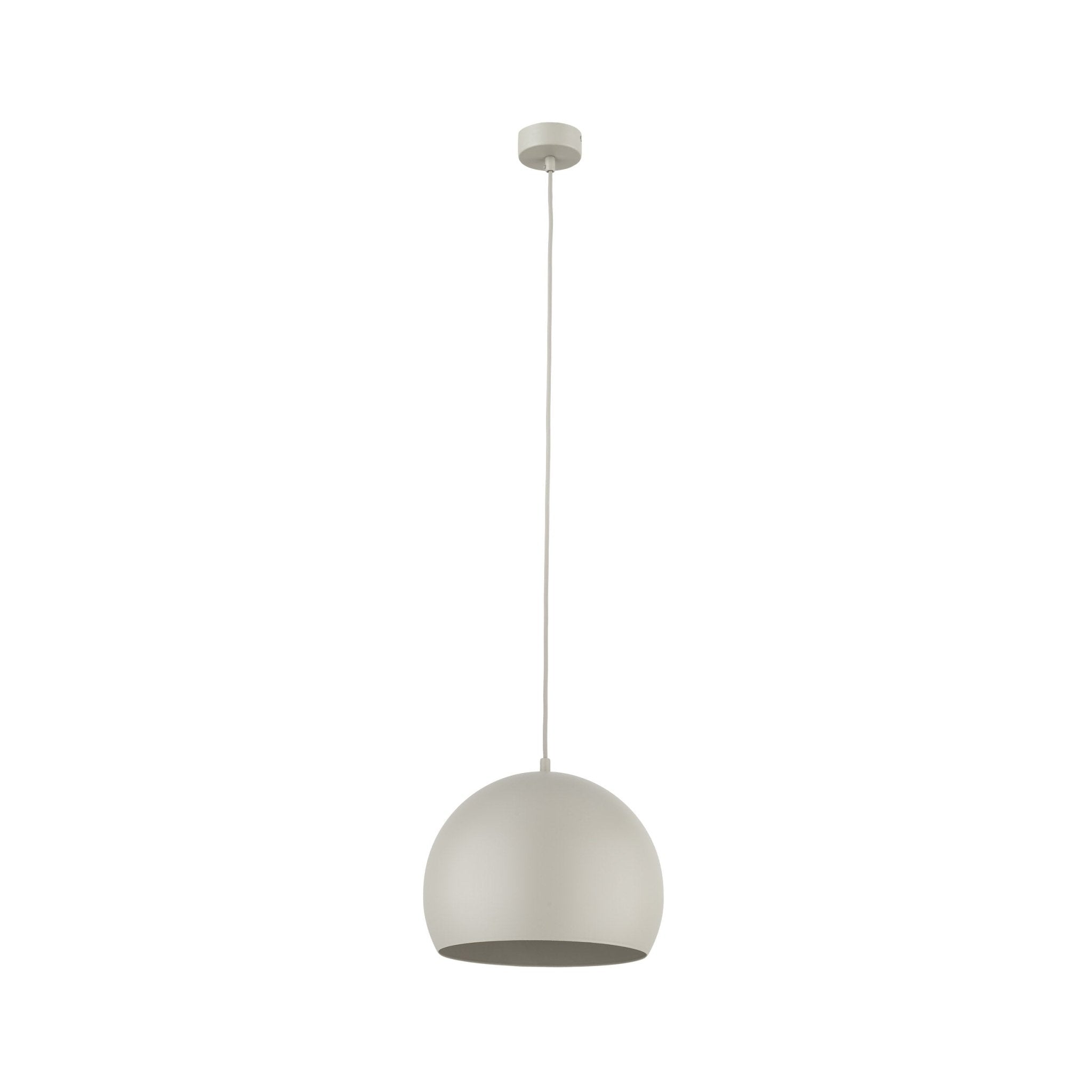 Lampe Suspendue ZOE Beige | Suspension Moderne Mid - Century en Acier - Les Trouvailles de JustineLumoCraftsBeige