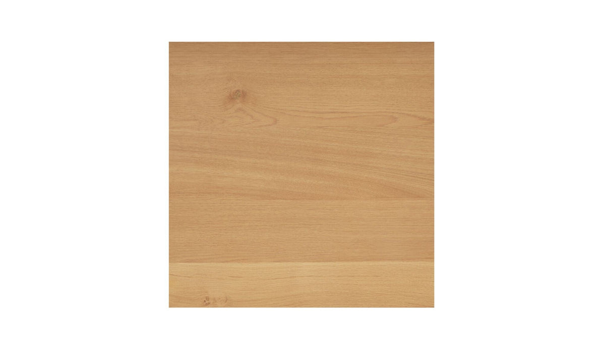 Table de salle à manger Larkin | Chêne massif et fer | 6 à 8 places
