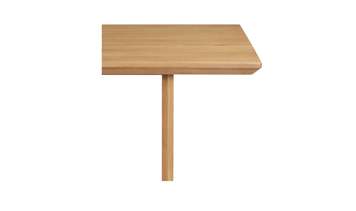 Table de salle à manger Larkin | Chêne massif et fer | 6 à 8 places