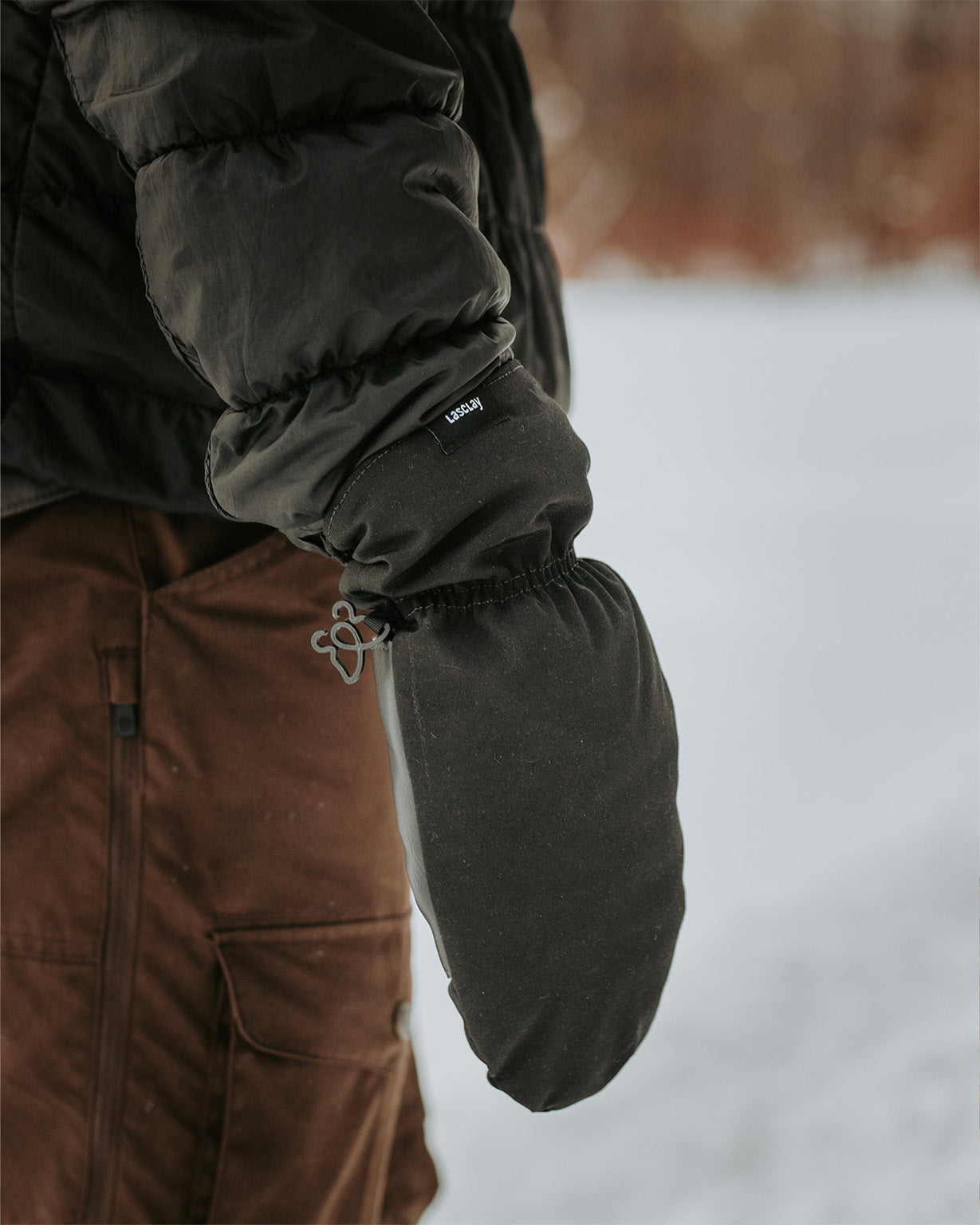 Insulated Outdoor Milkweed Mittens