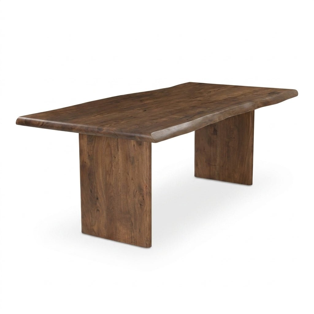 Grande table de salle à manger Lena | Acacia massif | Fabrication artisanale
