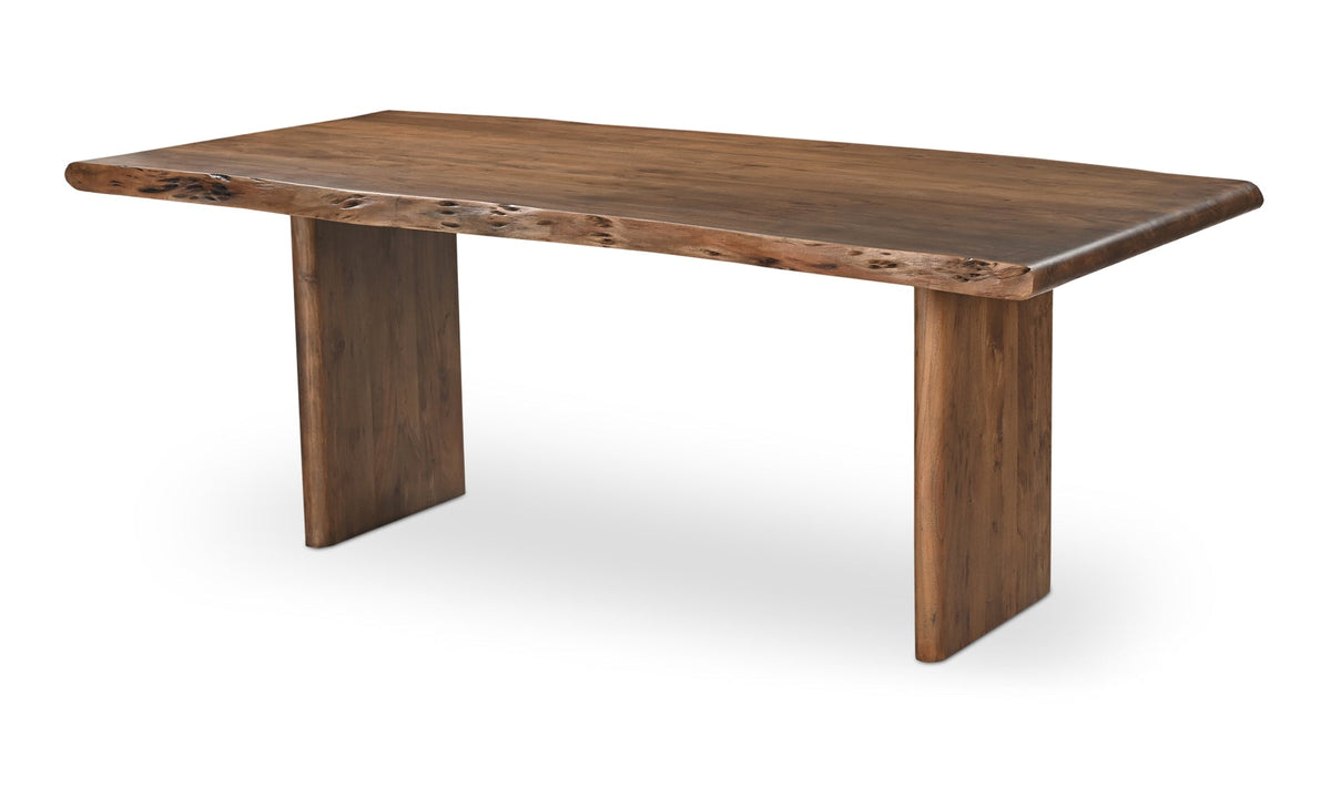 Grande table de salle à manger Lena | Acacia massif | Fabrication artisanale