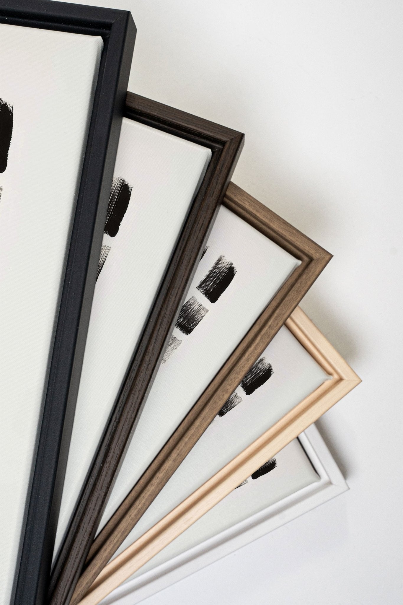 LINEAR CONTRAST DUO (2 Oeuvres sur toile étirée) - Les Trouvailles de JustineDuo & TrioOleka Canvas2 toiles 9x12Sans cadre - Monté Galerie