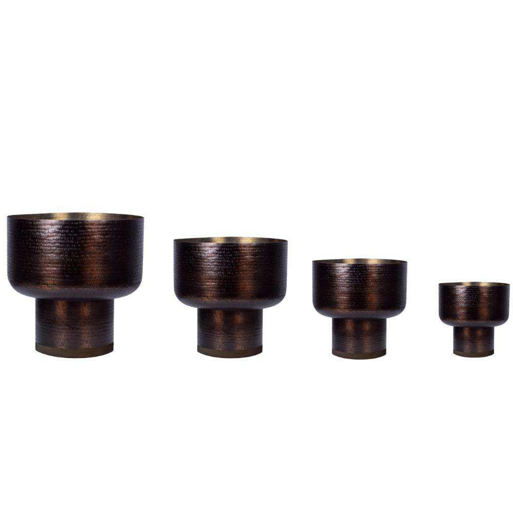 Lupe – Cache - pot Champignon Mid - Century en Cuivre | Façonné à la Main - Les Trouvailles de JustineBrass PlanterartiplantoExtra Small