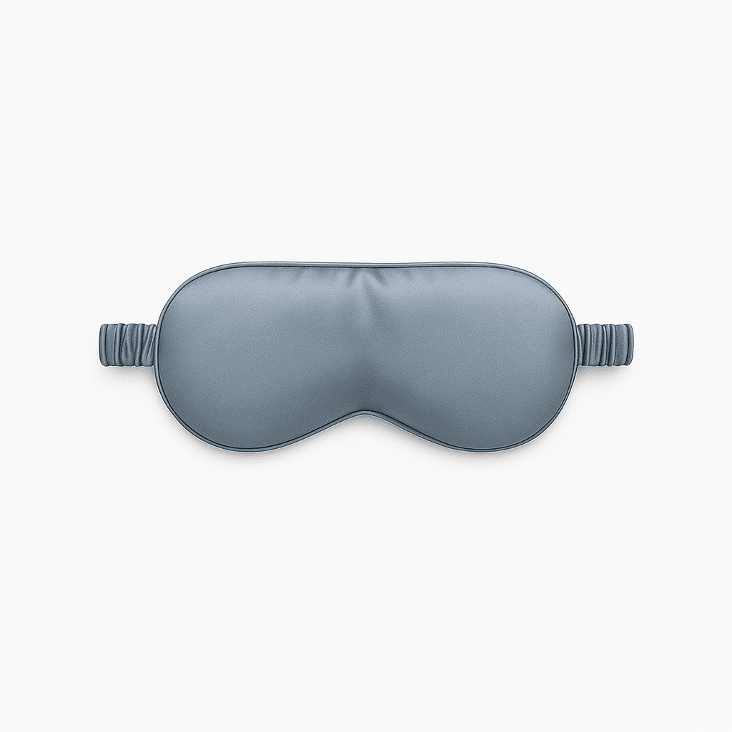 Masque de sommeil en soie | 100 % soie de mûrier | Protection et confort pour les yeux | Health Hut - Les Trouvailles de JustineHealth HutGranit Bleu