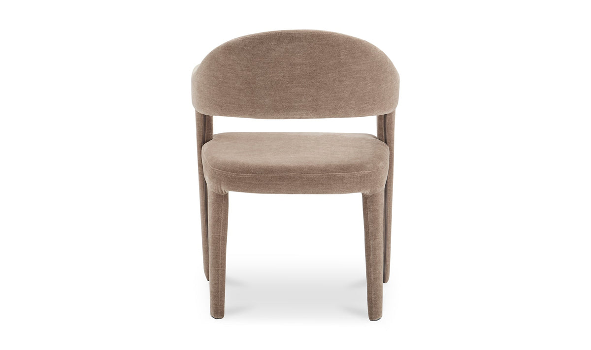 Chaise de salle à manger Miles | Dossier enveloppant | 5 options de revêtement