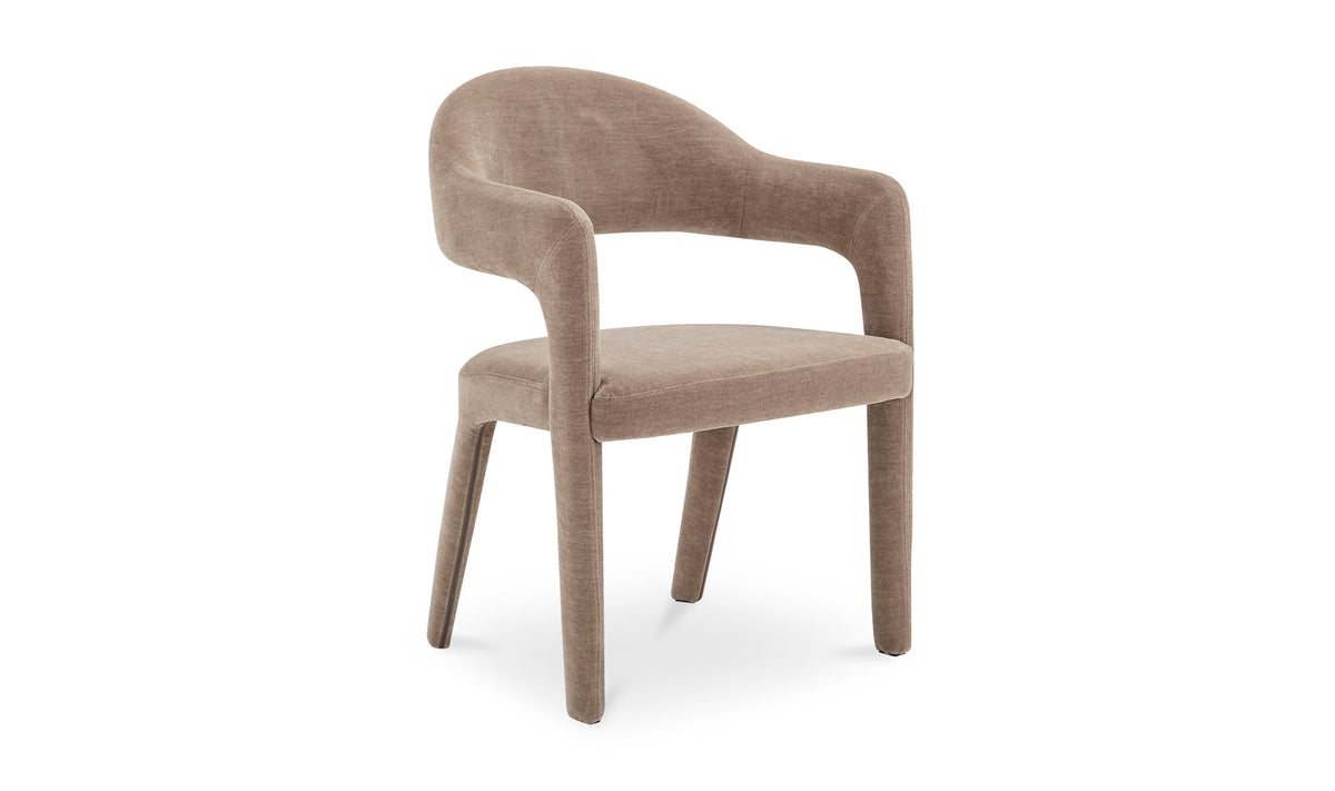 Chaise de salle à manger Miles | Dossier enveloppant | 5 options de revêtement