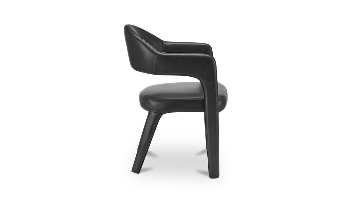 Chaise de salle à manger Miles | Dossier enveloppant | 5 options de revêtement