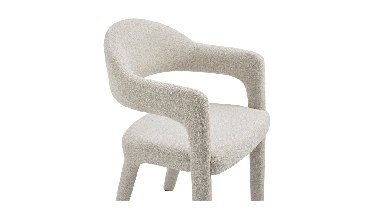 Chaise de salle à manger Miles | Dossier enveloppant | 5 options de revêtement