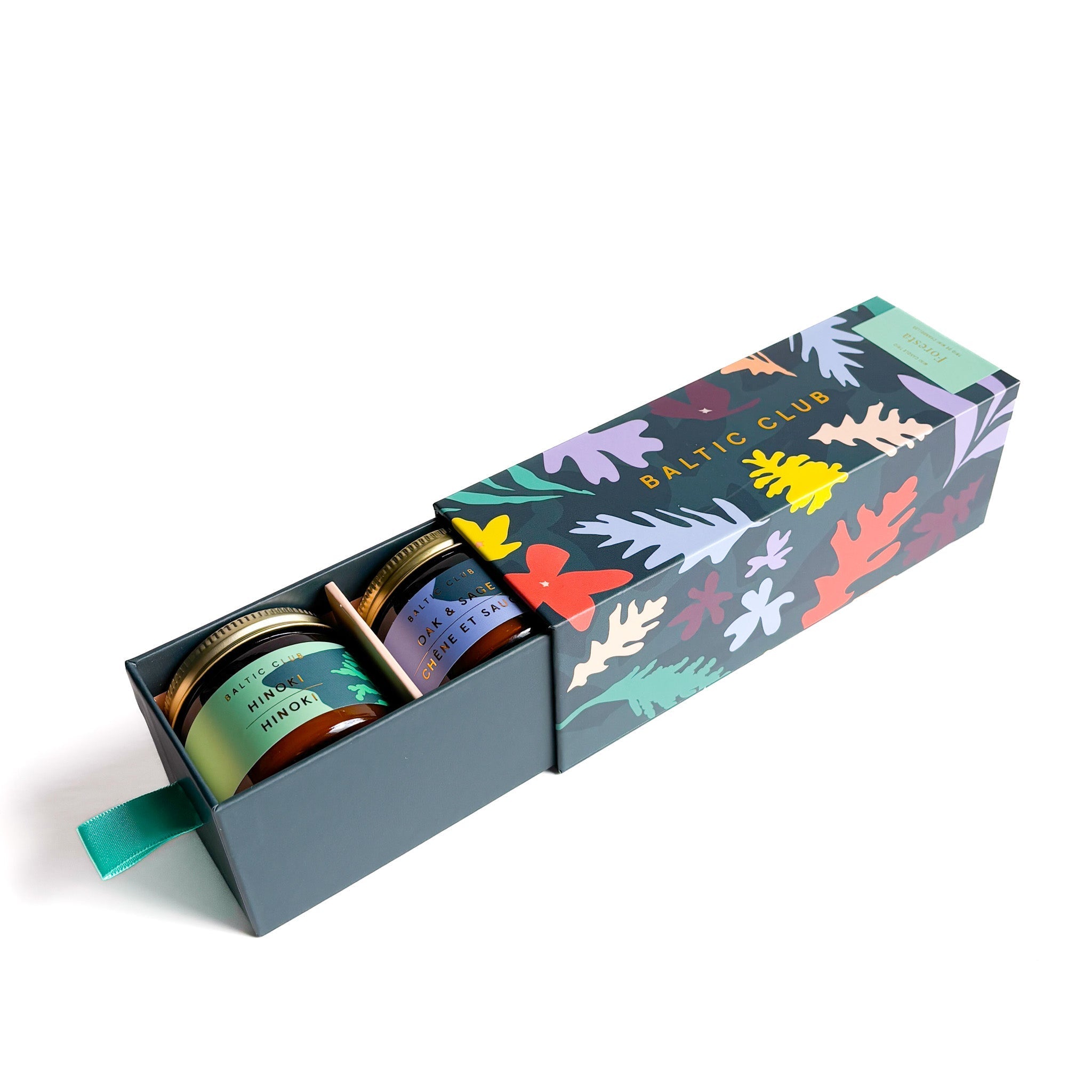 Mini Trio de Bougies Foresta | Coffret Cadeau | Cire de Soja Naturelle