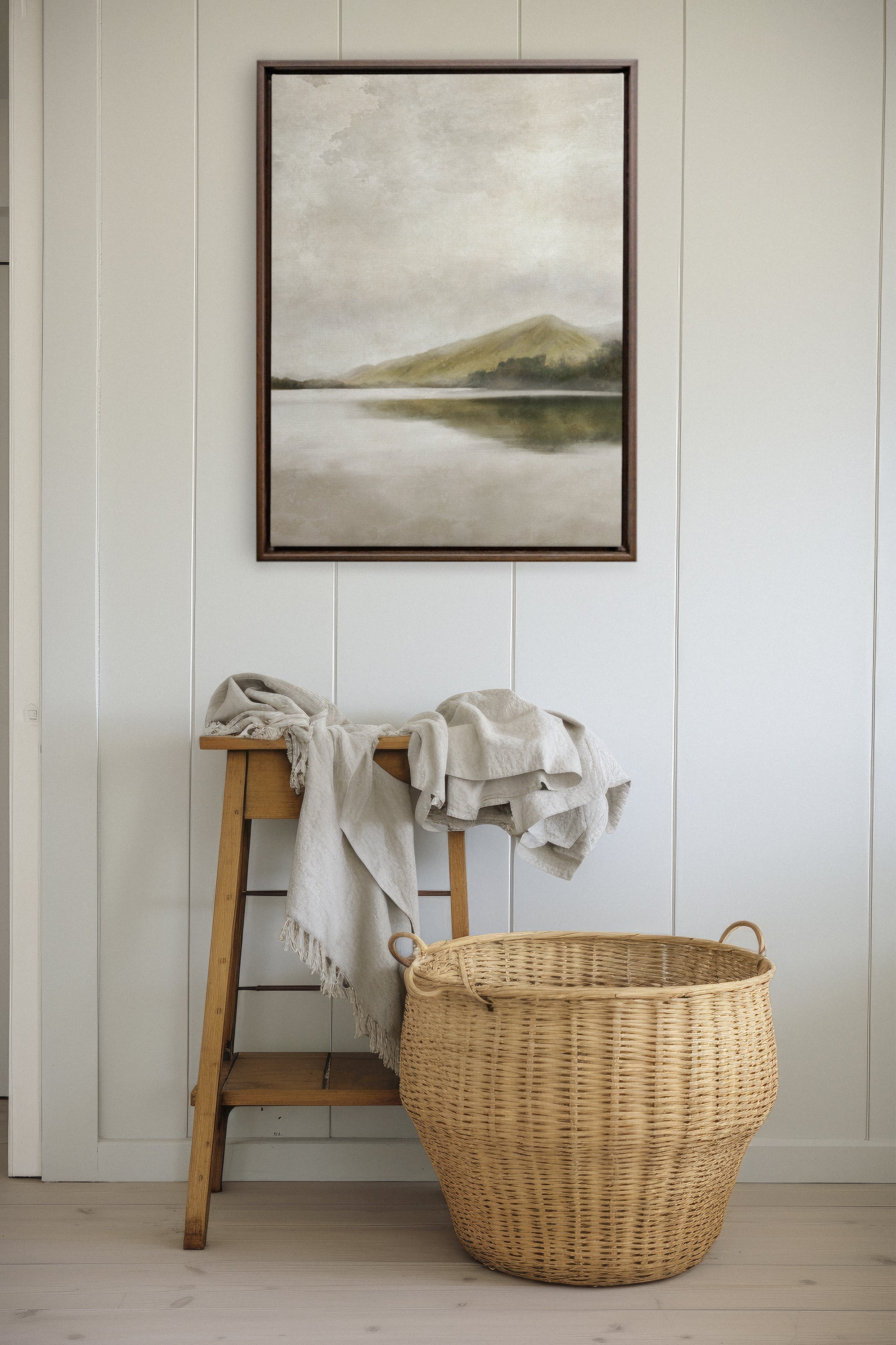 REFLETS, Oeuvre sur toile étirée