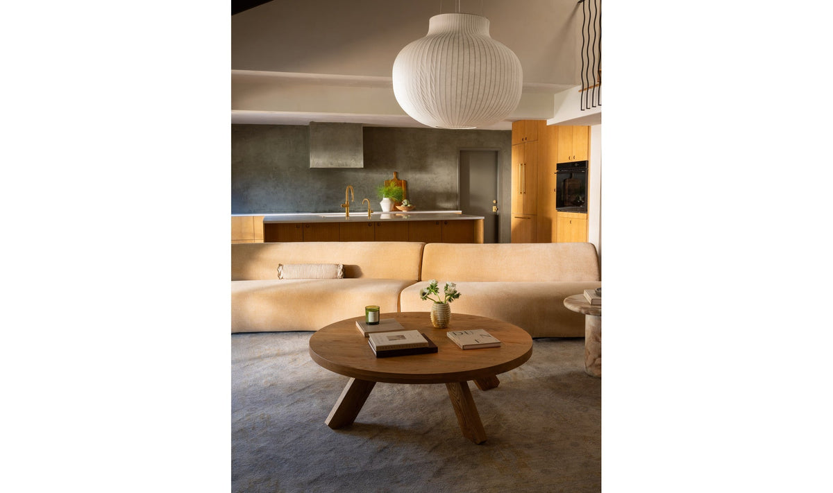 Sectionnel modulaire Naomi | Formes courbes | 2 configurations | 2 couleurs