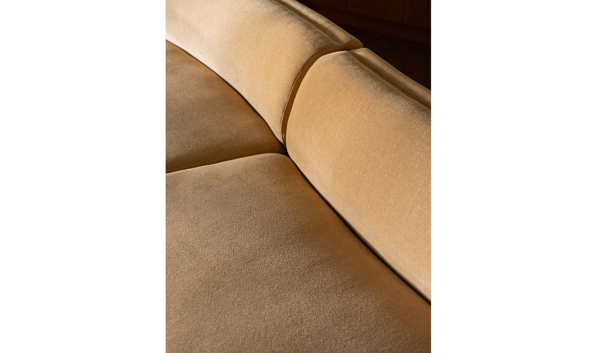 Sectionnel modulaire Naomi | Formes courbes | 2 configurations | 2 couleurs