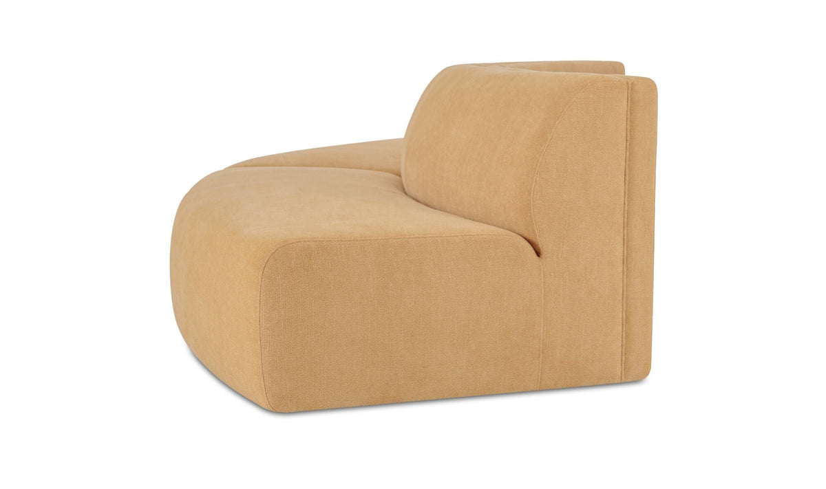 Sectionnel modulaire Naomi | Formes courbes | 2 configurations | 2 couleurs